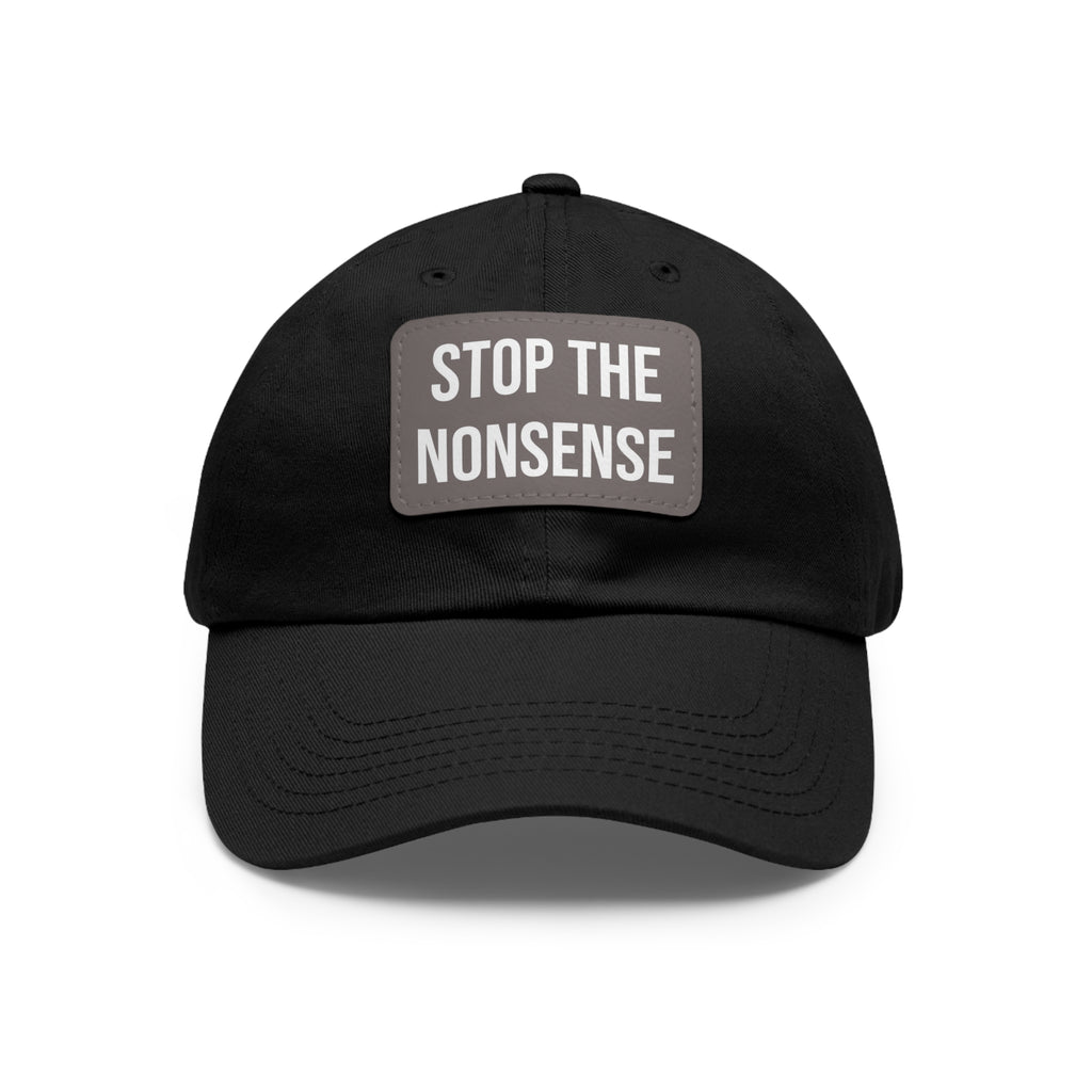 STOP THE NONSENSE UNISEX HAT
