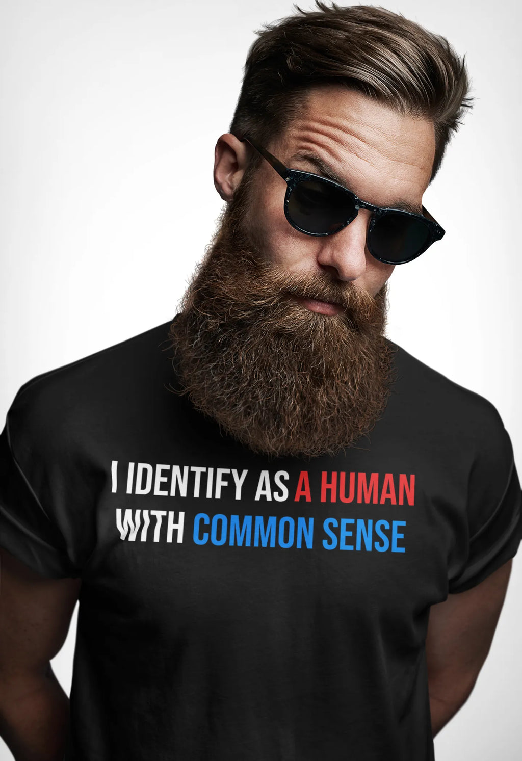 HUMAN WITH COMMON SENSE TEE