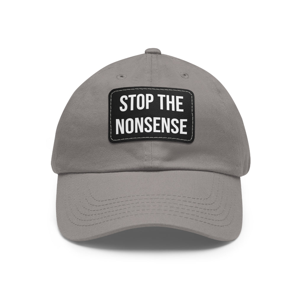STOP THE NONSENSE UNISEX HAT