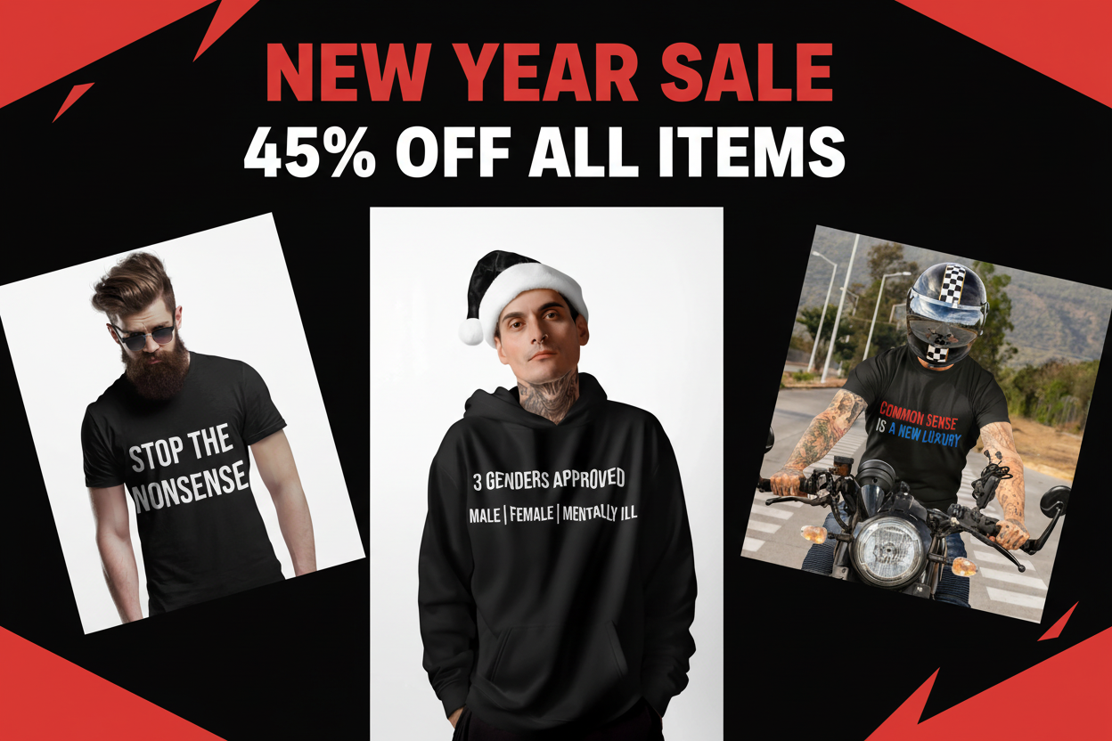 New Year Sale Banner - Original Photos